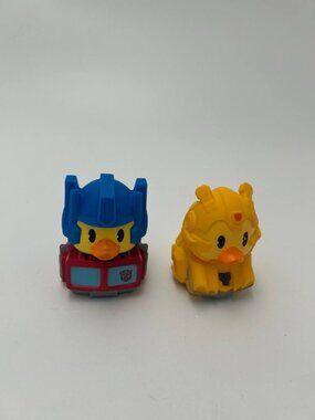 Transformers Optimus Prime & Bumblebee Duckalooz – Lot of 2